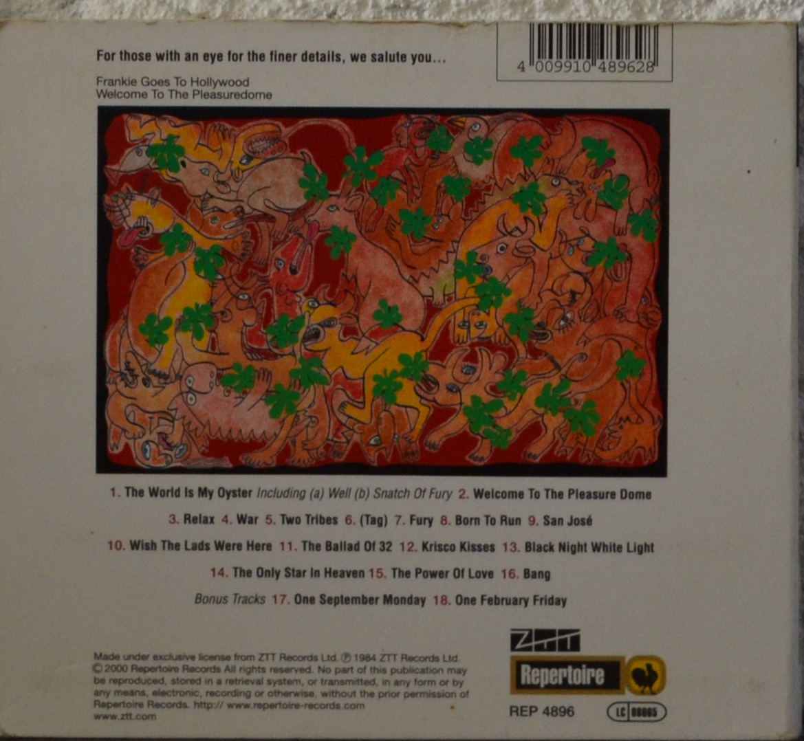Welcome to the pleasuredome